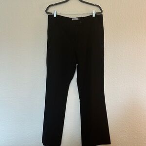 Calvin Klein Black Straight-Leg Dress Pants